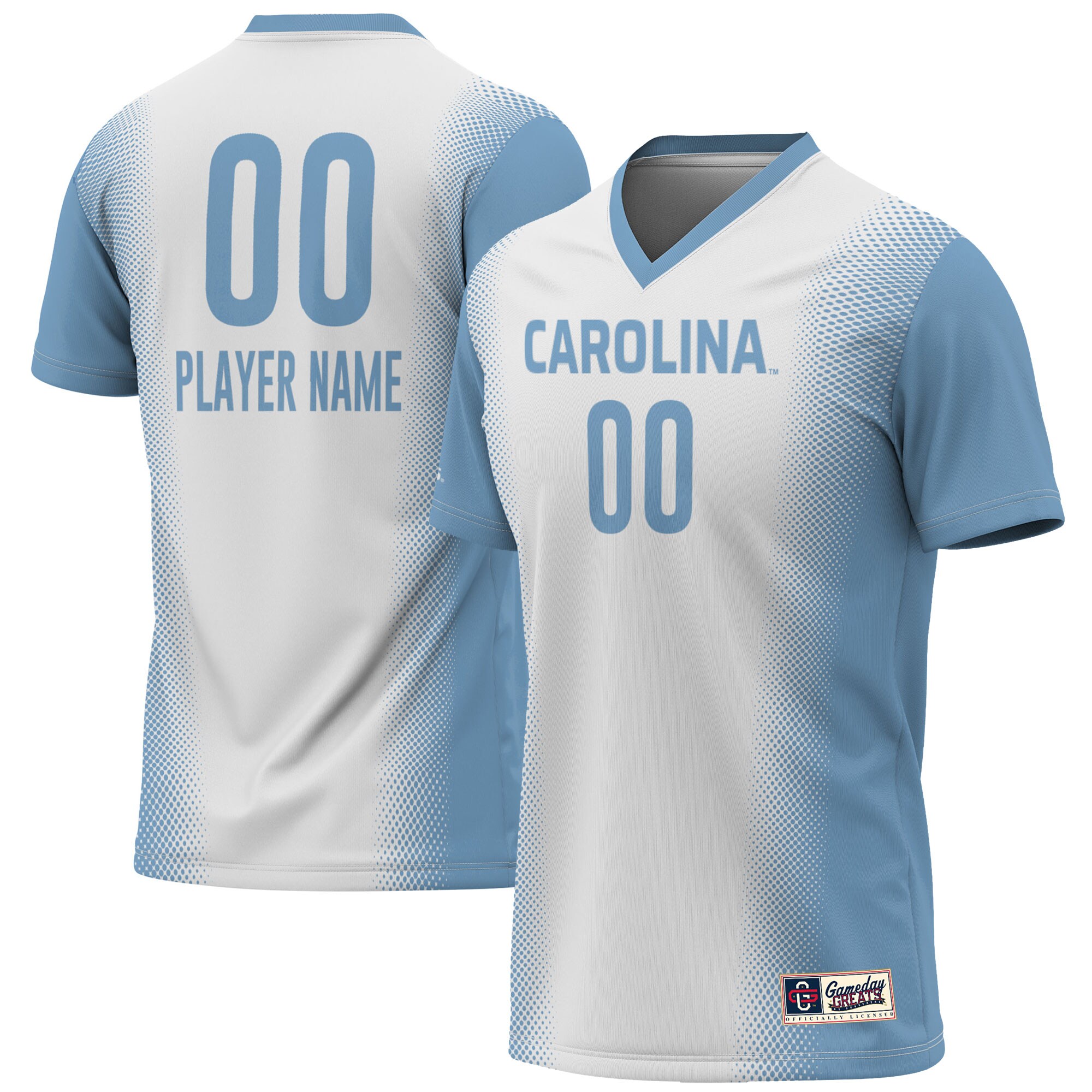 North Carolina Tar Heels Gameday Greats Youth NIL Pick A Player Lightweight Womens Soccer Jersey - White