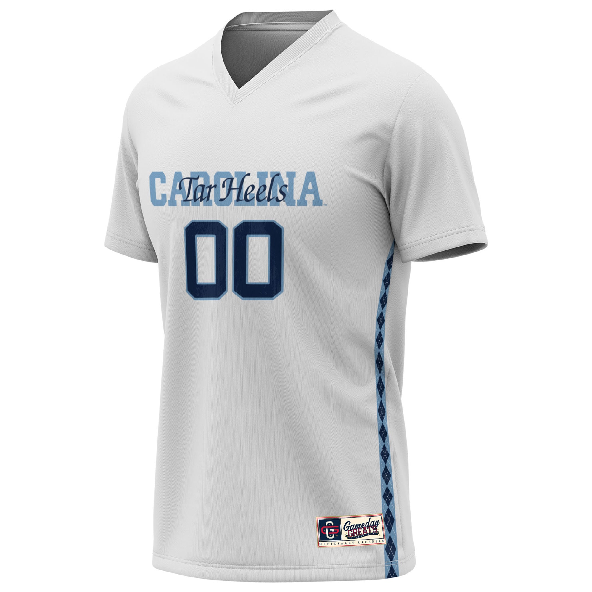 North Carolina Tar Heels Gameday Greats Youth NIL Pick A Player Lightweight Womens Soccer Jersey - White