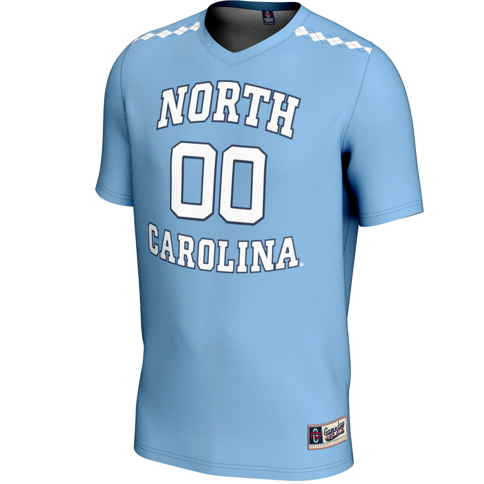North Carolina Tar Heels Gameday Greats Youth NIL Pick A Player Womens Lacrosse Lightweight Jersey - Carolina Blue