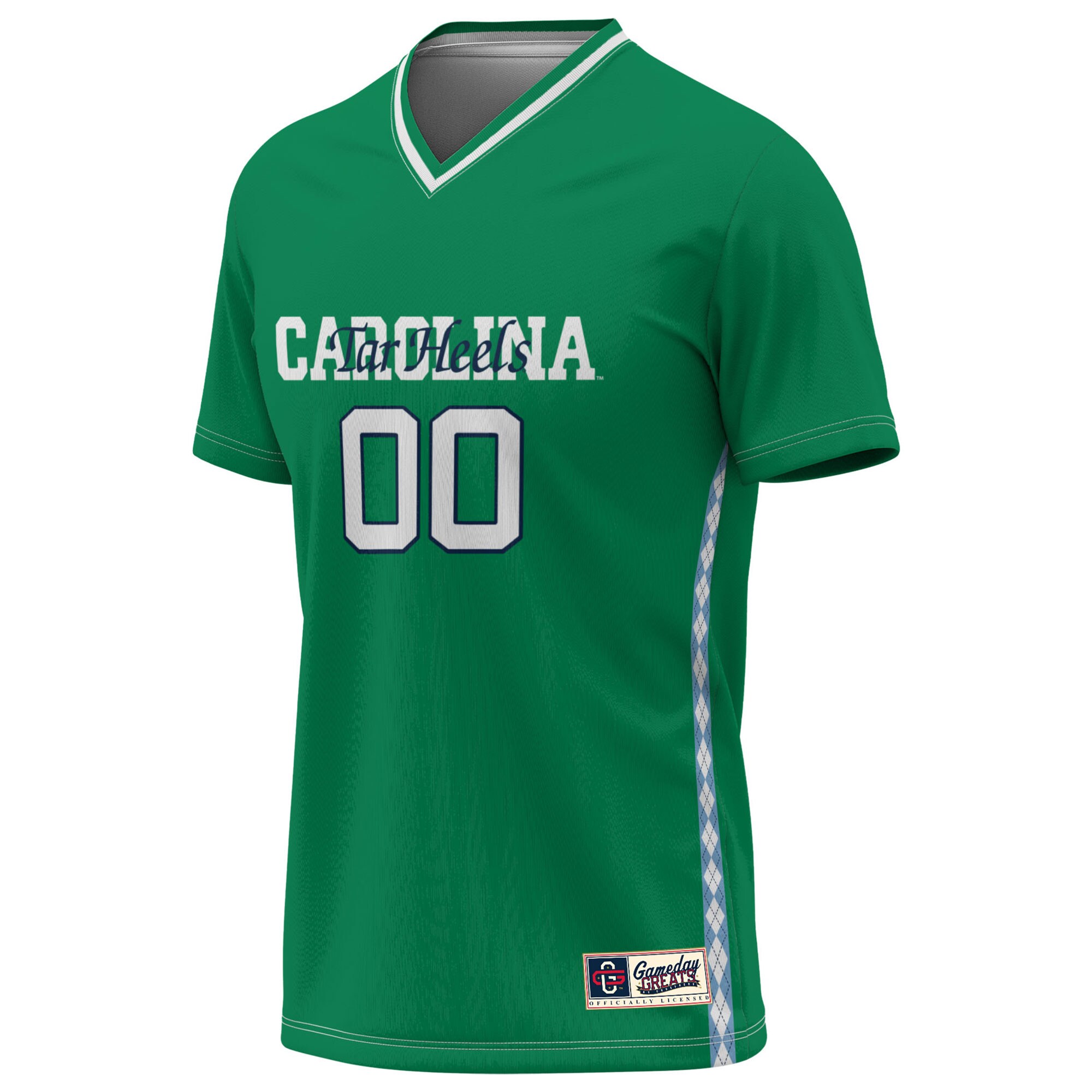 North Carolina Tar Heels Gameday Greats Youth NIL Pick A Player Womens Soccer Lightweight Fashion Goalie Jersey - Green