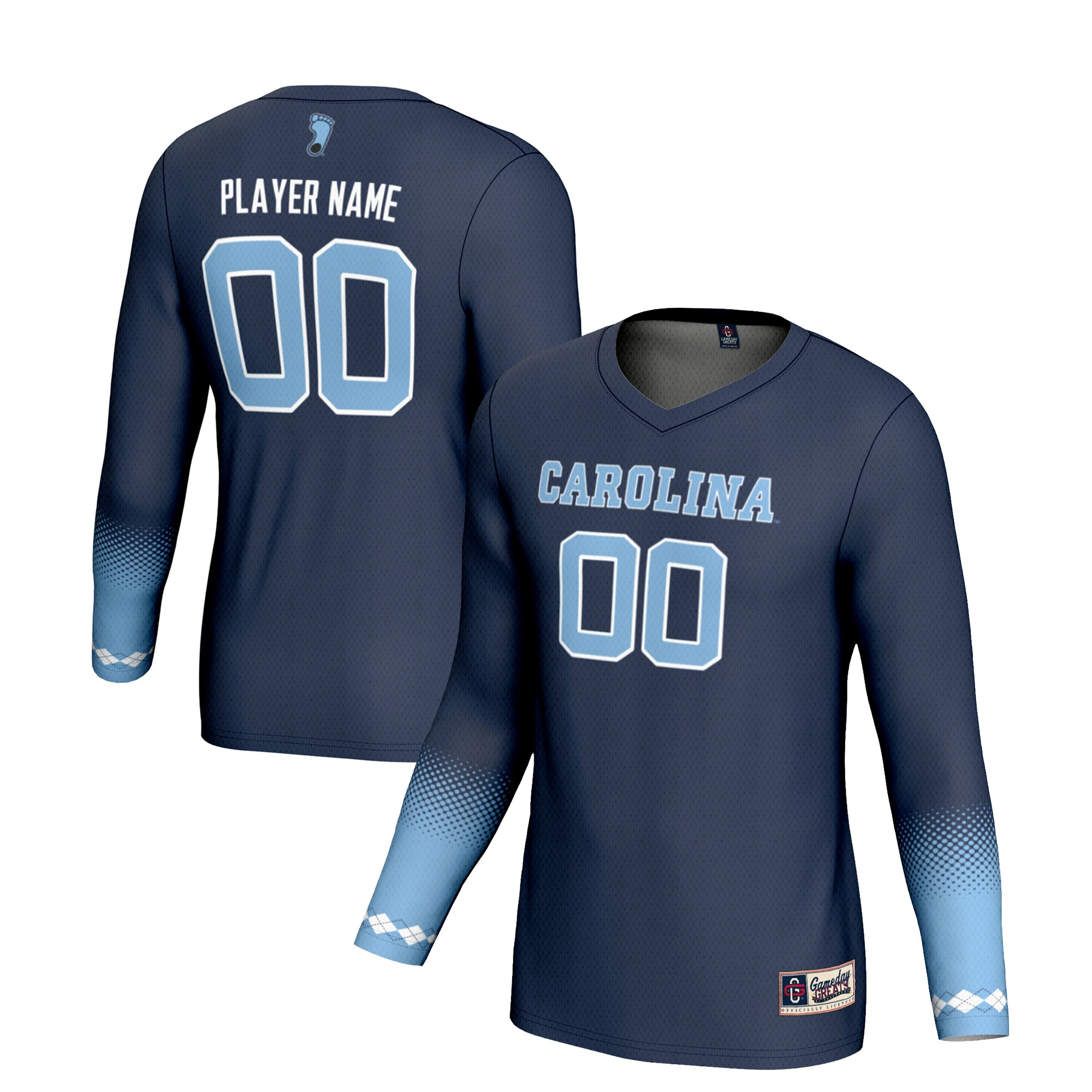North Carolina Tar Heels Gameday Greats Youth Pick A Player NIL Womens Volleyball Jersey - Navy