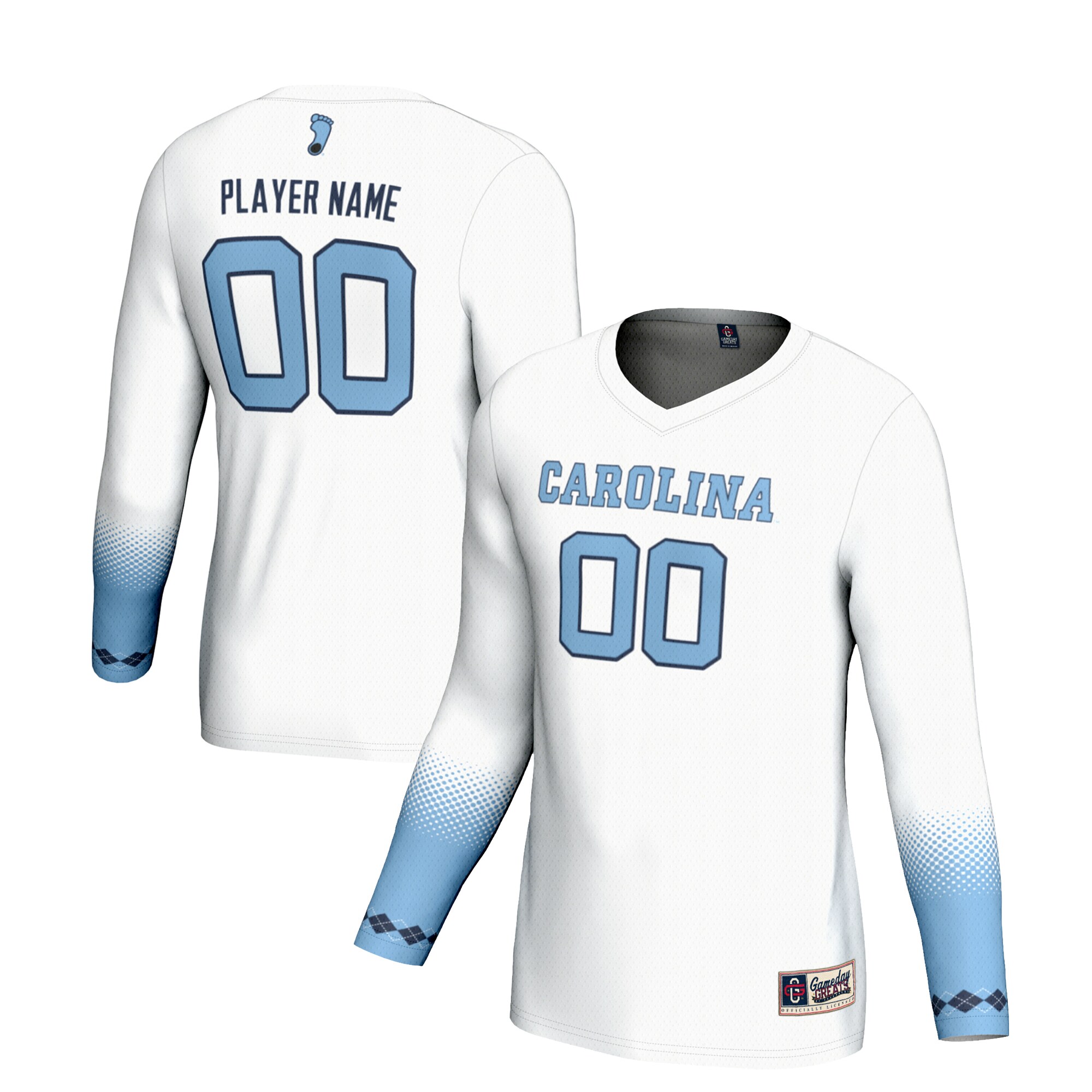 North Carolina Tar Heels Gameday Greats Youth Pick A Player NIL Womens Volleyball Jersey - White