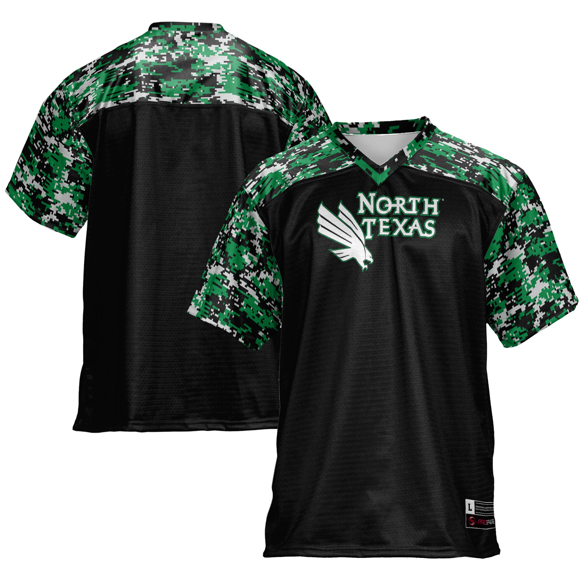 North Texas Mean Green Gameday Greats Football Jersey - Black