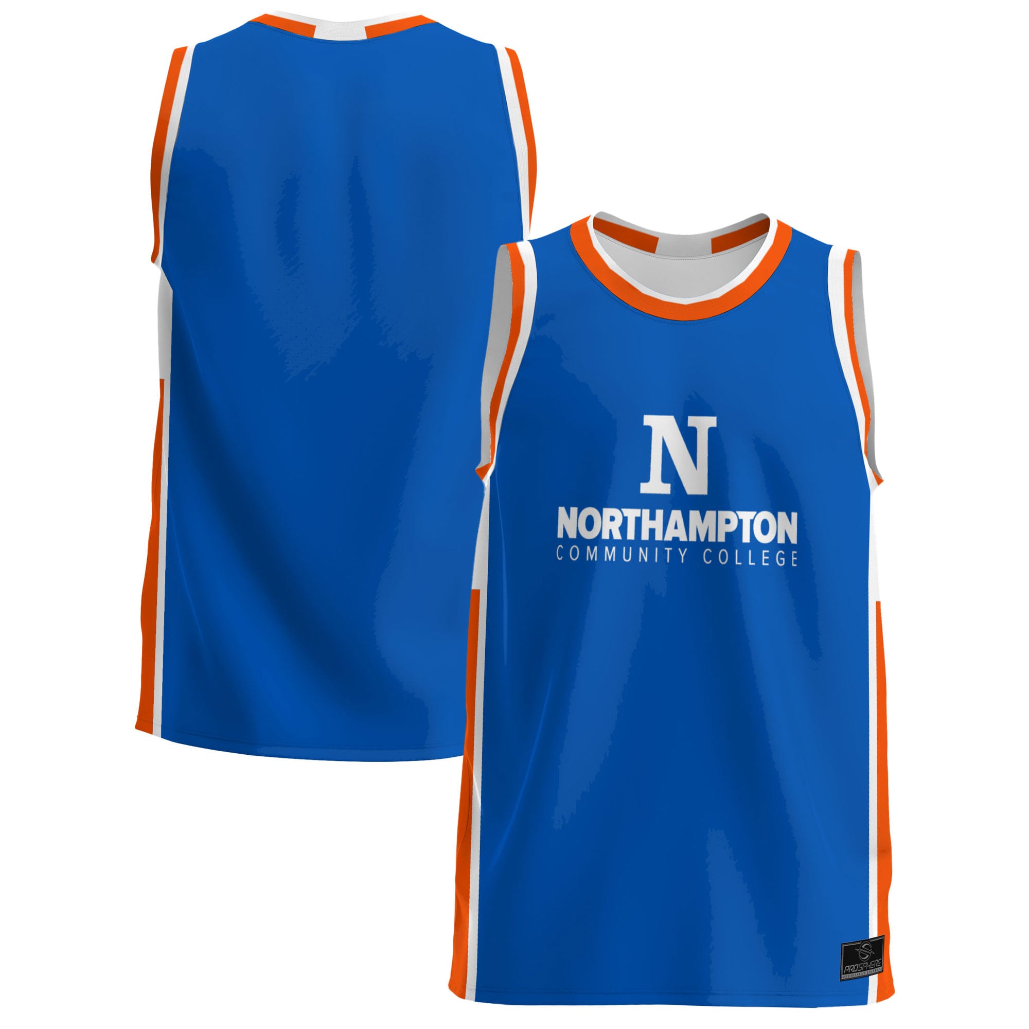 Northampton Community College Spartans Prosphere Basketball Jersey - Blue
