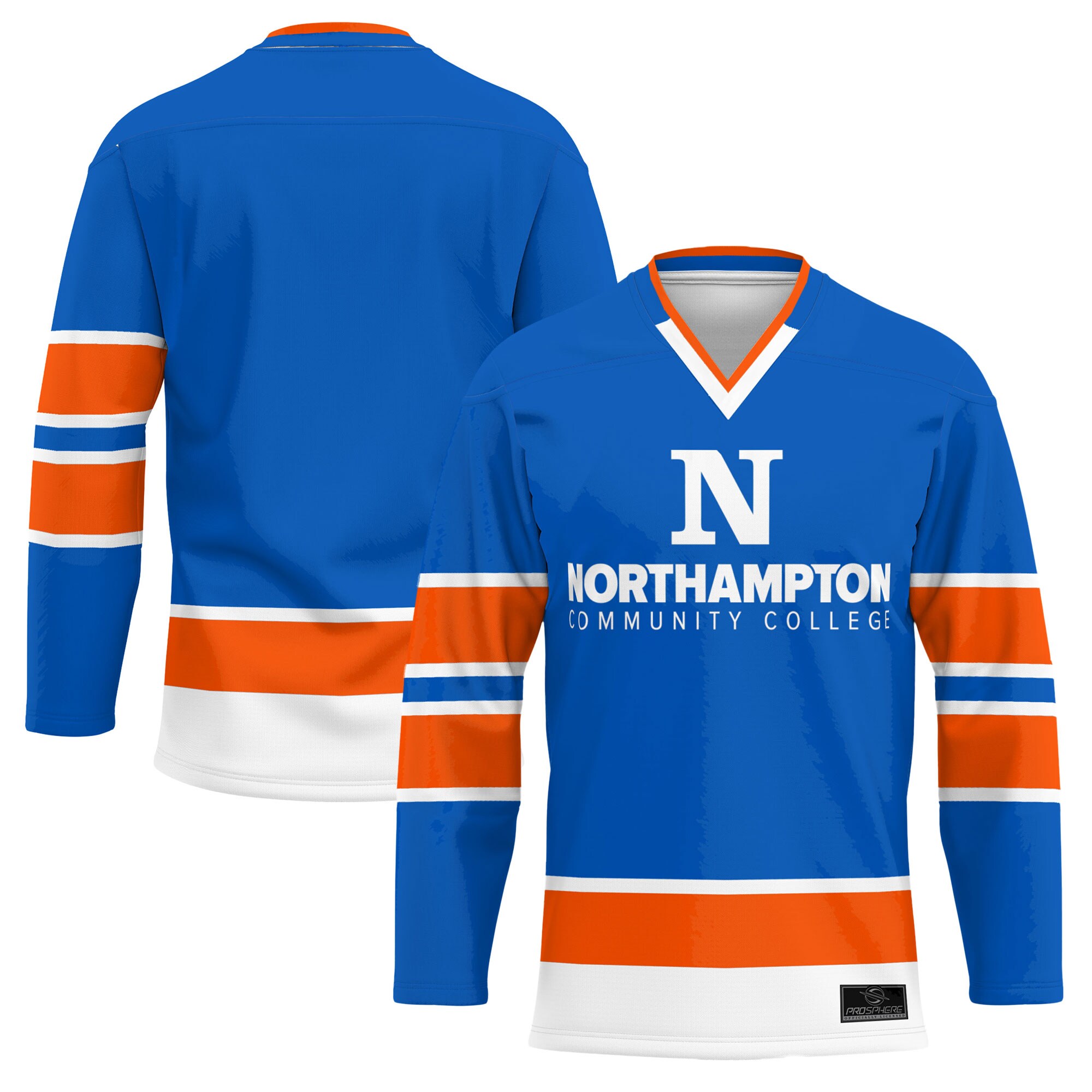 Northampton Community College Spartans Prosphere Hockey Jersey - Blue
