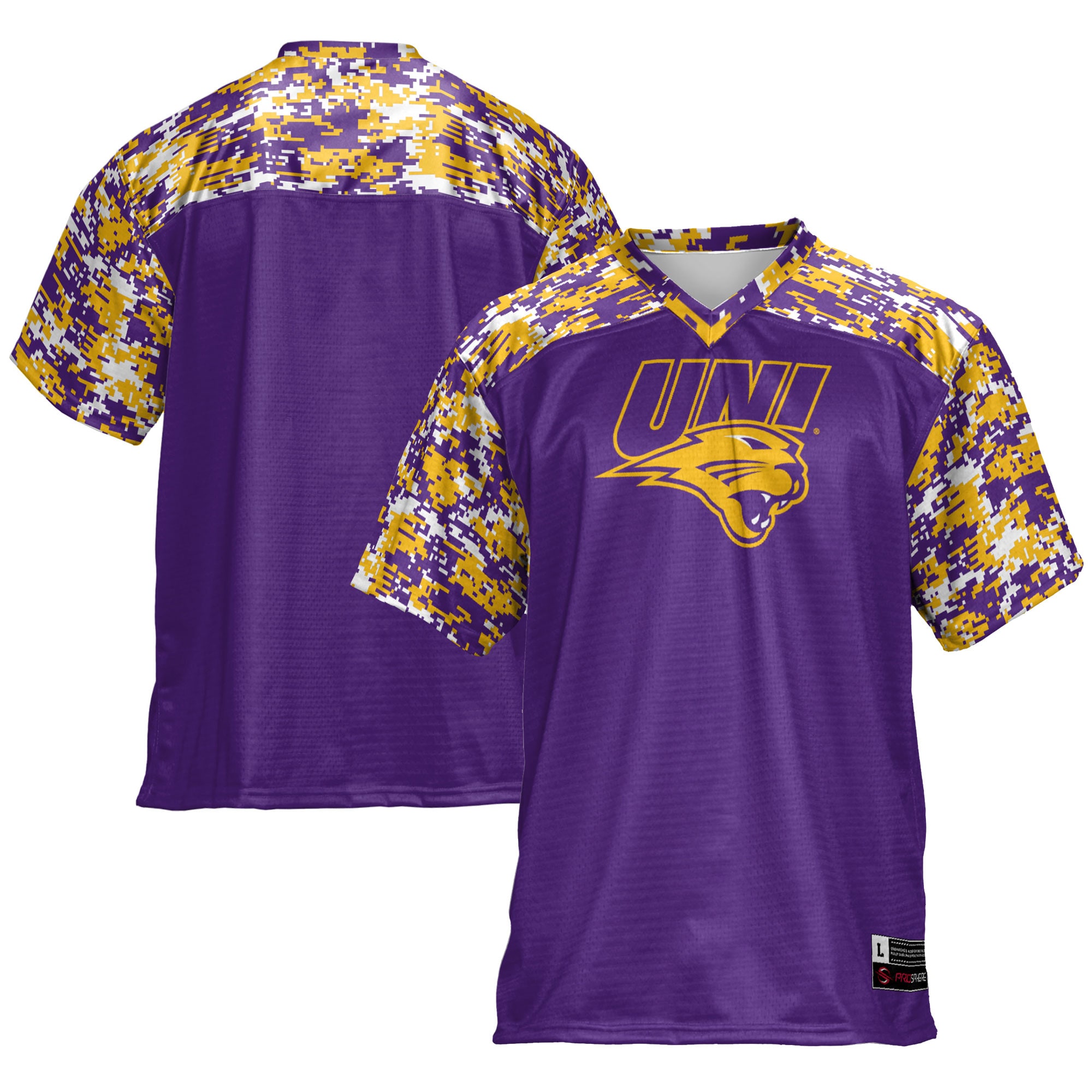 Northern Iowa Panthers Gameday Greats Football Jersey - Purple