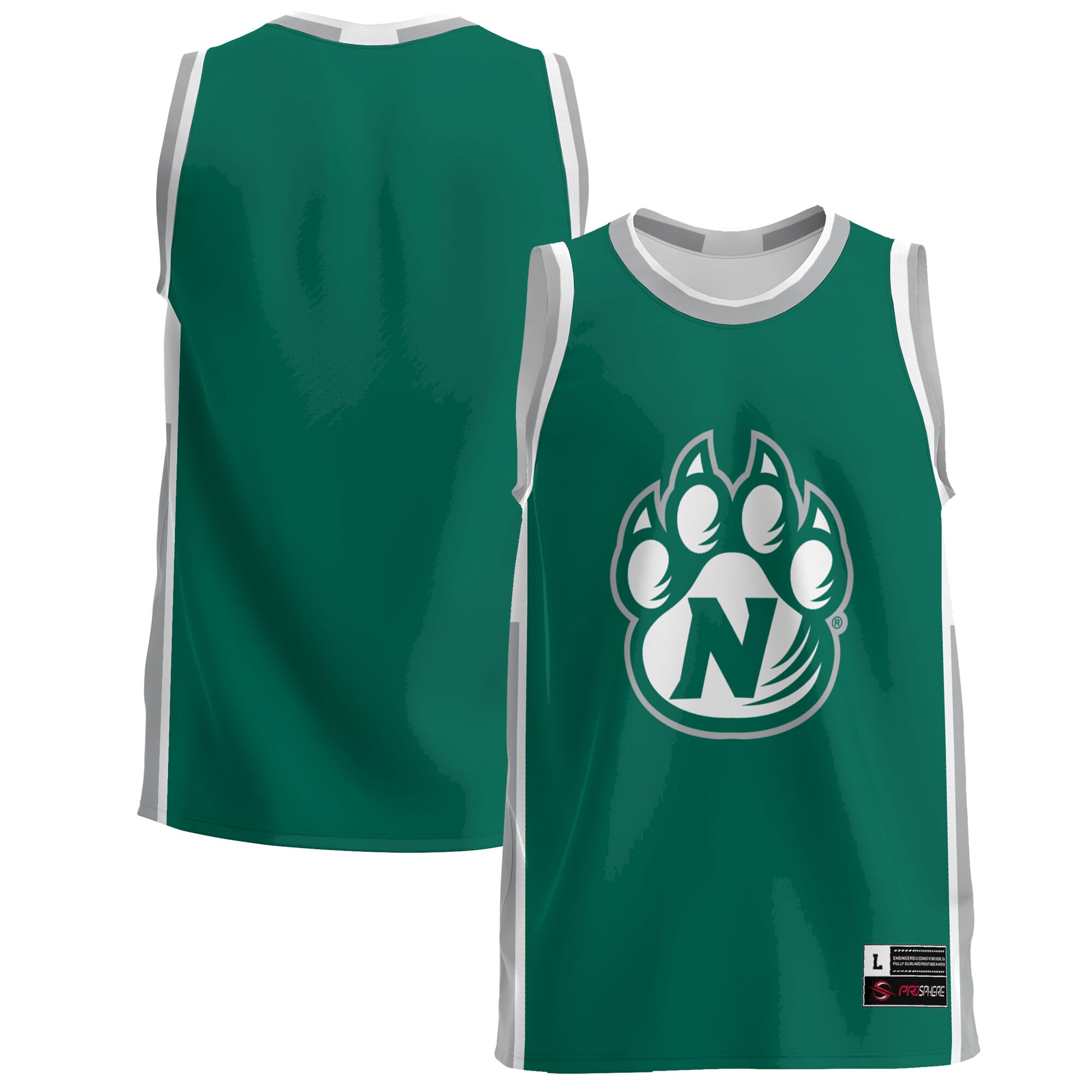 Northwest Missouri State Bearcats Gameday Greats Lightweight Basketball Jersey - Green