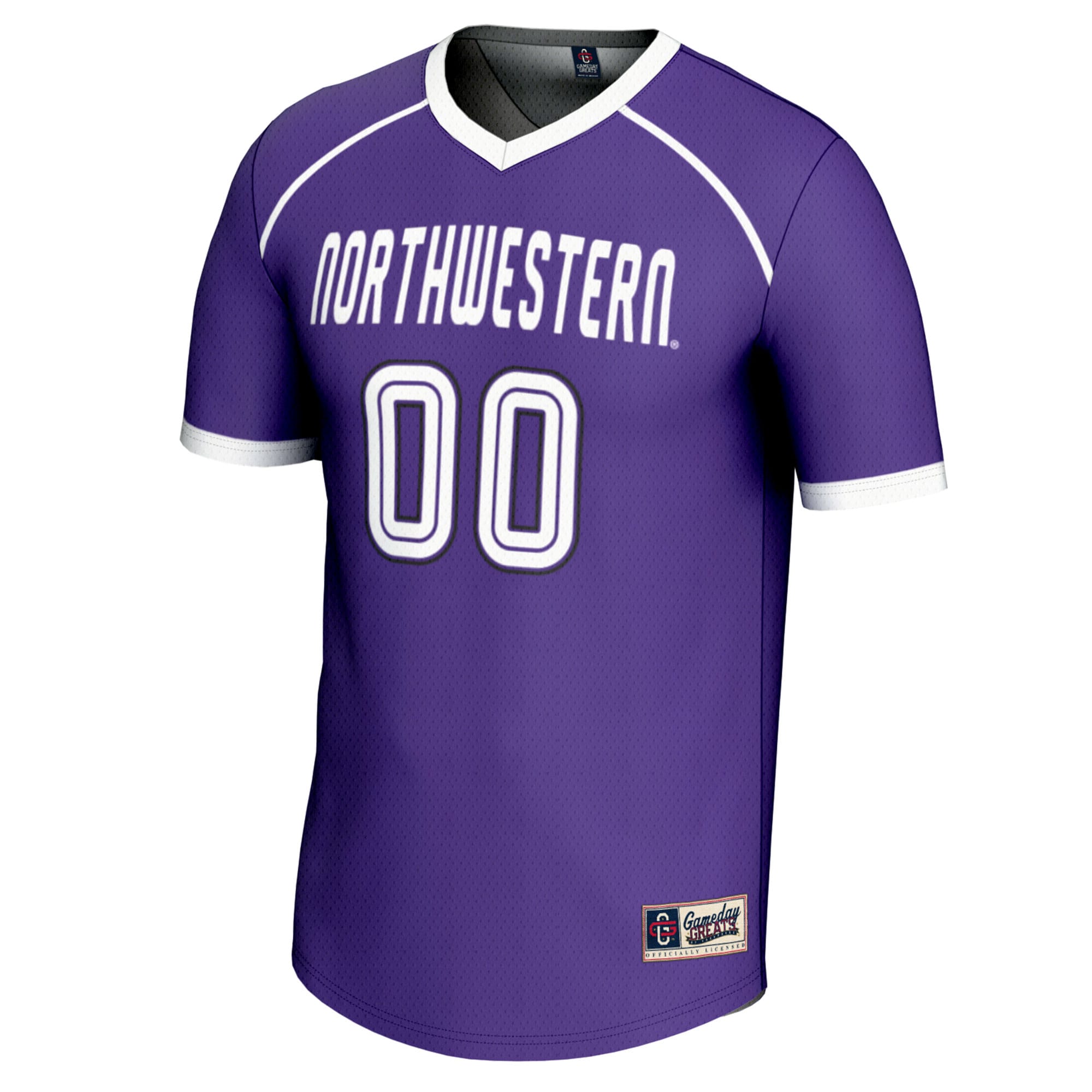 Northwestern Wildcats Gameday Greats Youth NIL Pick A Player Womens Lacrosse Lightweight Jersey - Purple