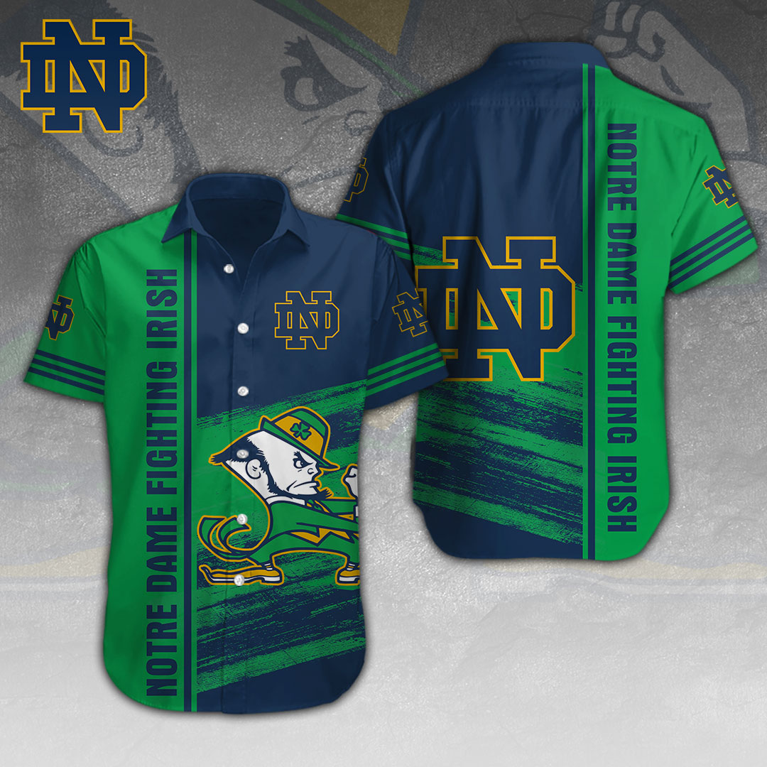 Notre Dame Fighting Irish NCAA Hawaiian Shirt Gifts For Fans