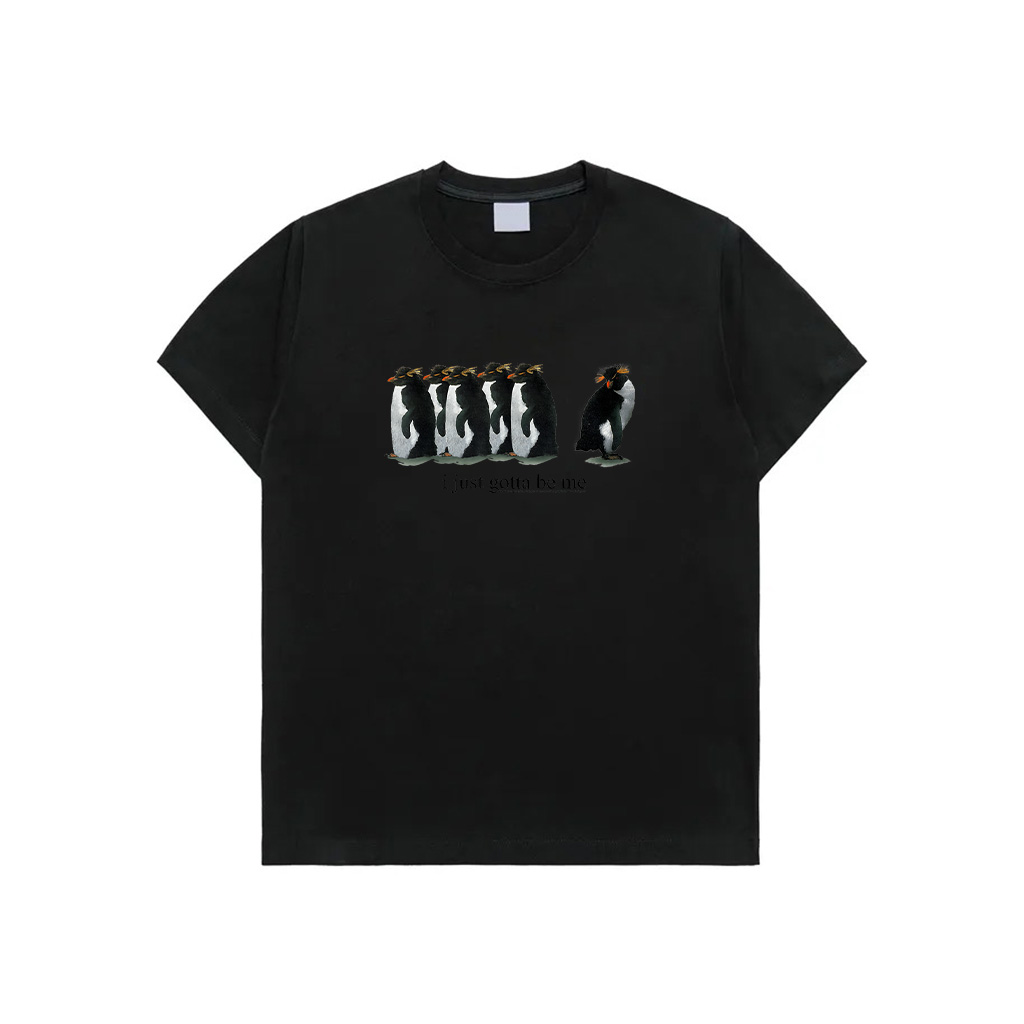Official I Just Gotta Be Me Penguin  Rockhopper Penguins T-Shirt