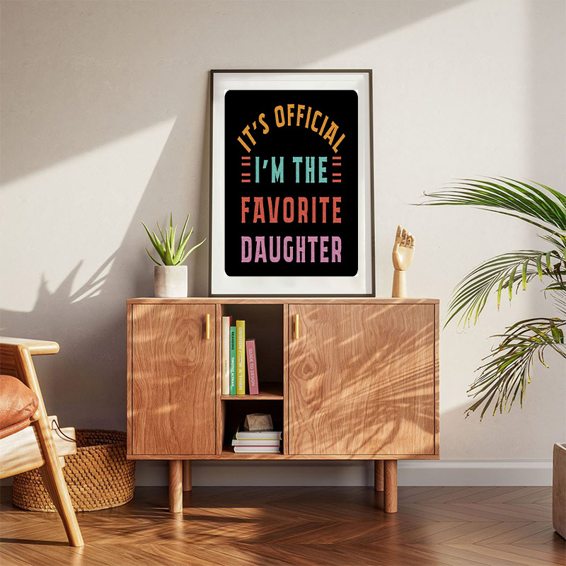Officially Favourite Daughter Poster