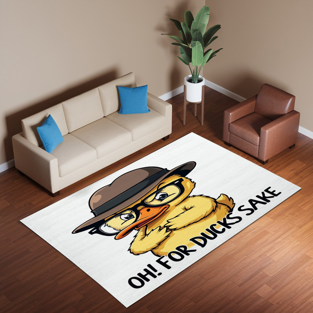 Oh For Duck Sake Rug