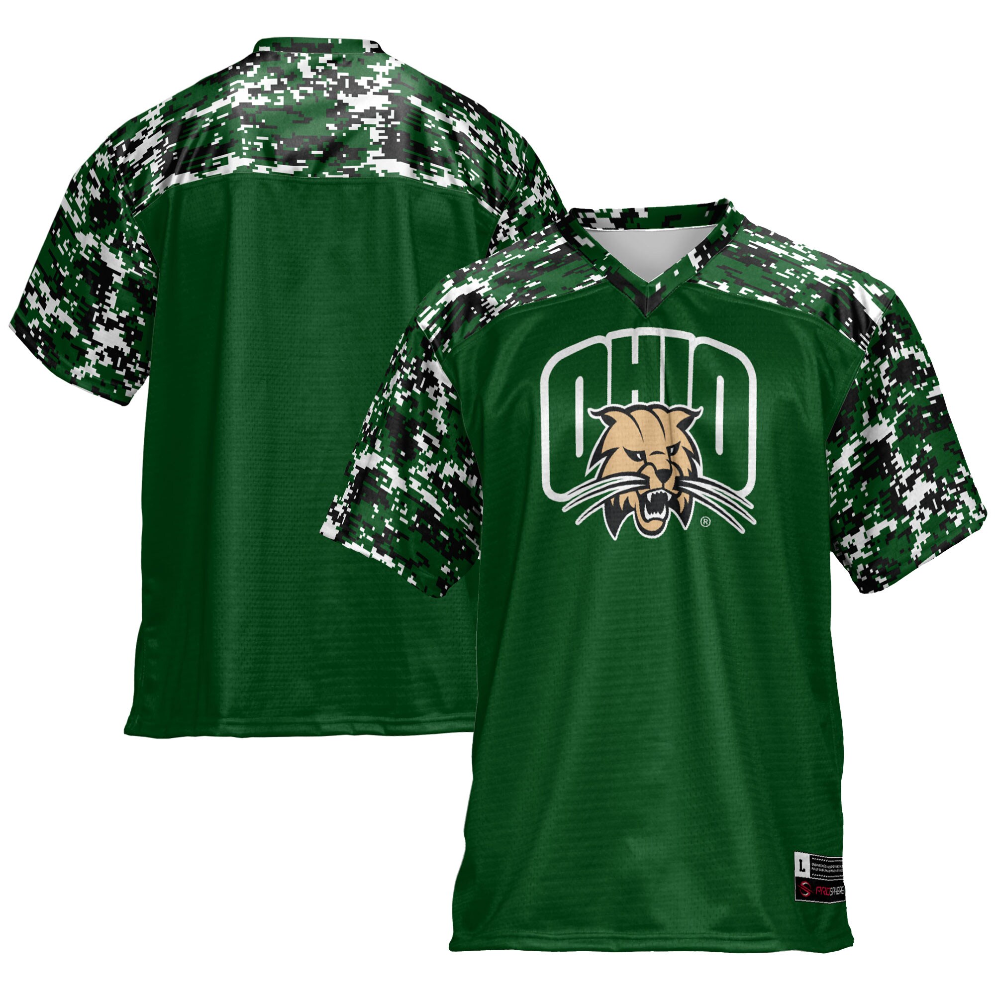 Ohio Bobcats Gameday Greats Football Jersey - Green