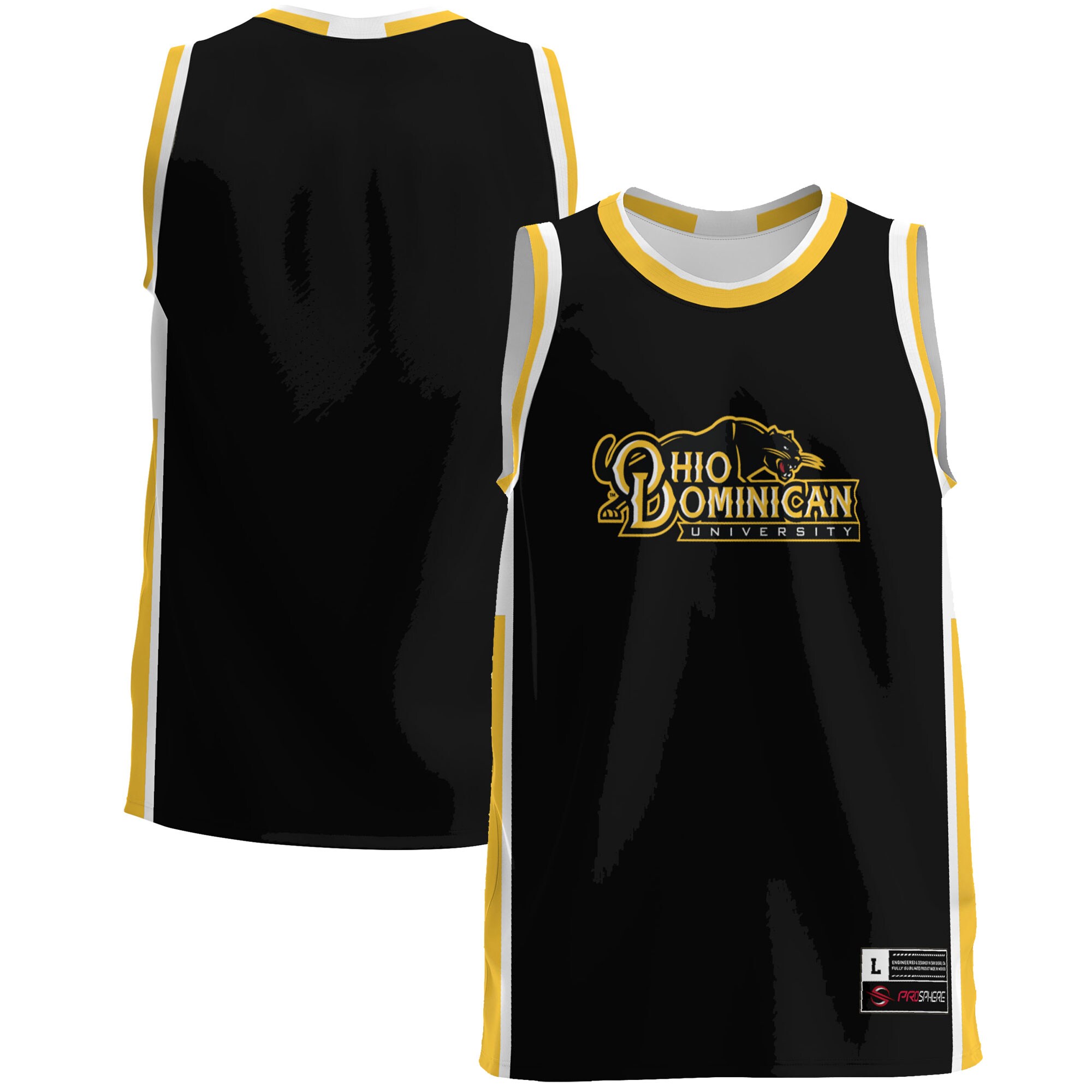 Ohio Dominican Panthers Gameday Greats Lightweight Basketball Jersey - Gold