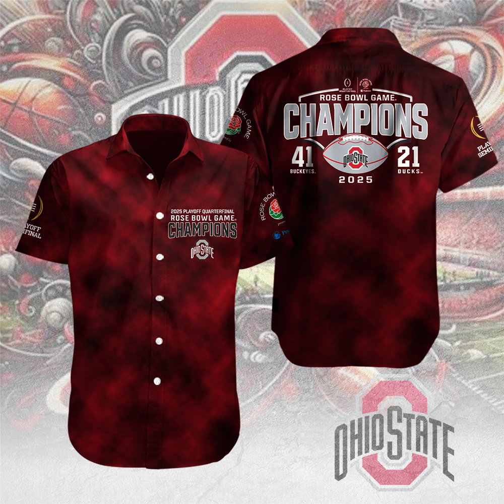Ohio State Buckeyes NCAA Hawaiian Shirt Gifts For Fans