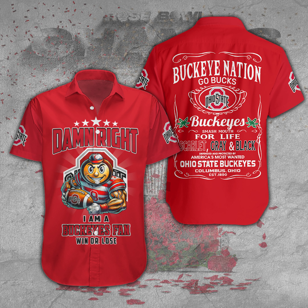 Ohio State Buckeyes NCAA Hawaiian Shirt Gifts For Fans