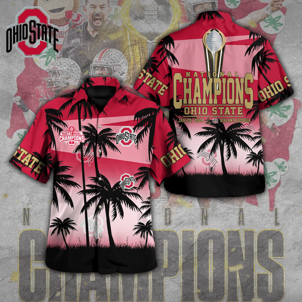 Ohio State Buckeyes NCAA Hawaiian Shirt Gifts For Fans