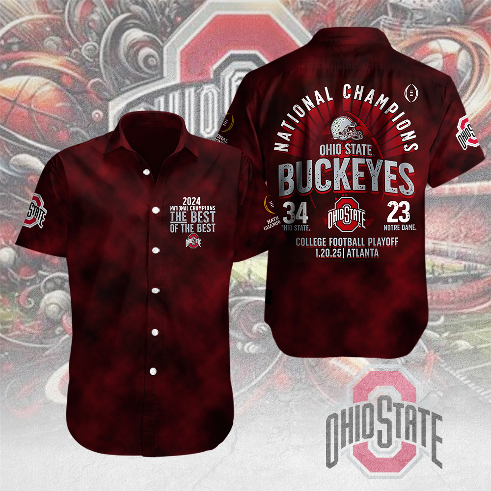Ohio State Buckeyes NCAA Hawaiian Shirt Gifts For Fans