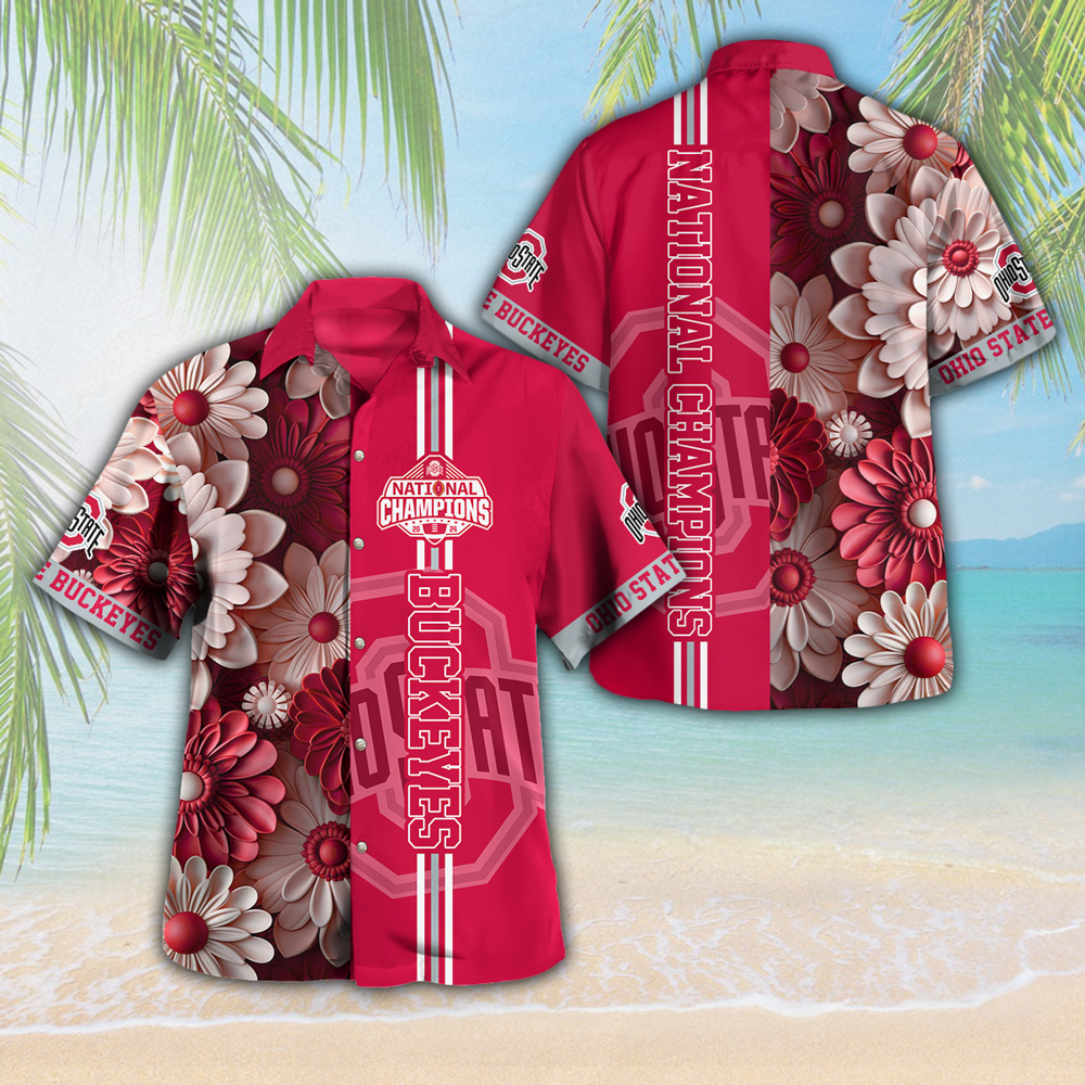 Ohio State Buckeyes NCAA Hawaiian Shirt Gifts For Fans