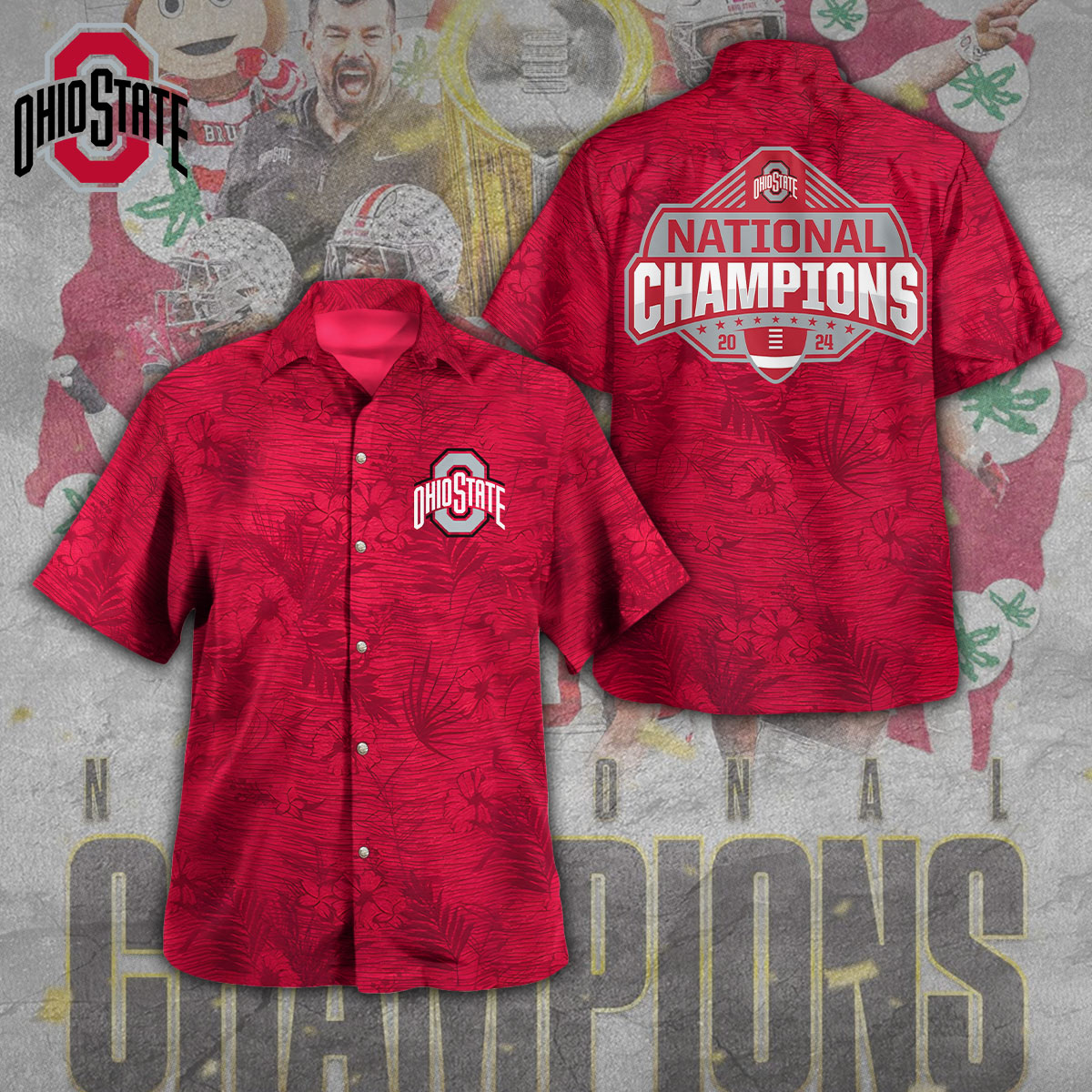Ohio State Buckeyes NCAA Hawaiian Shirt Gifts For Fans