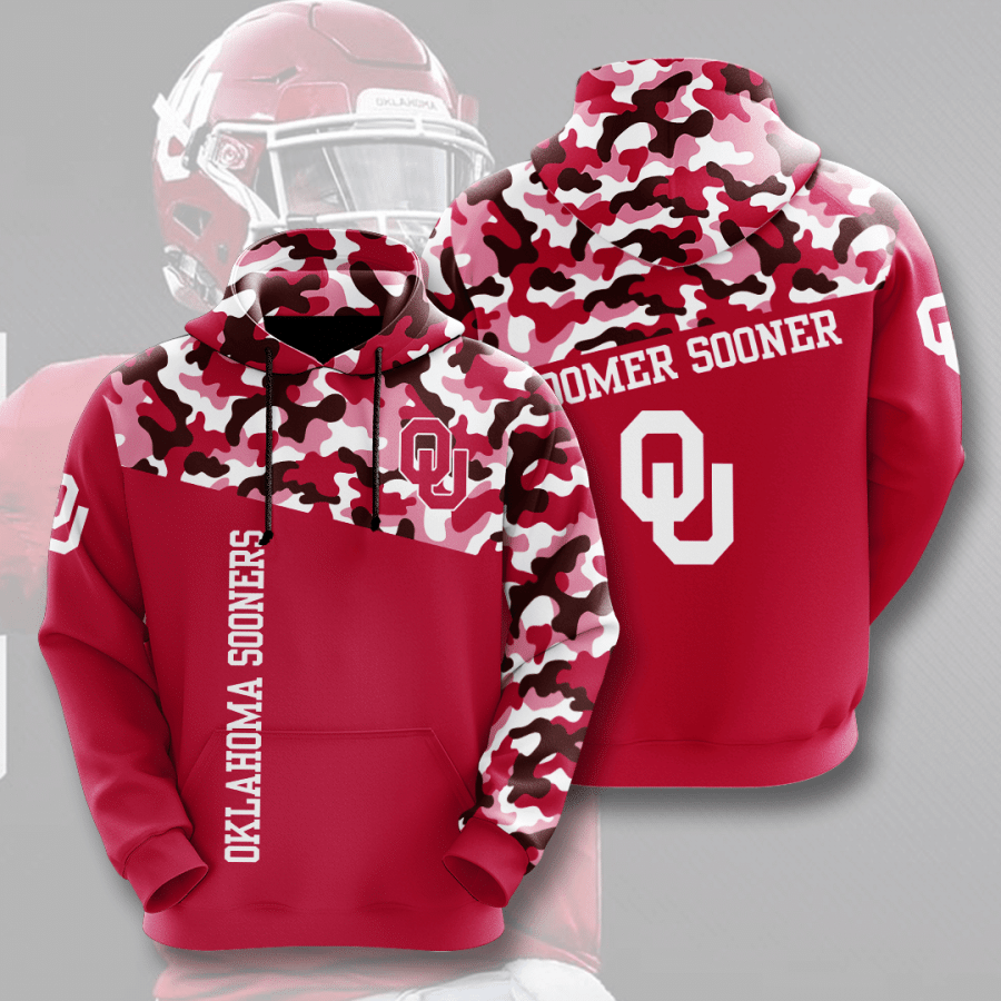 Oklahoma Sooners 3D Hoodie
