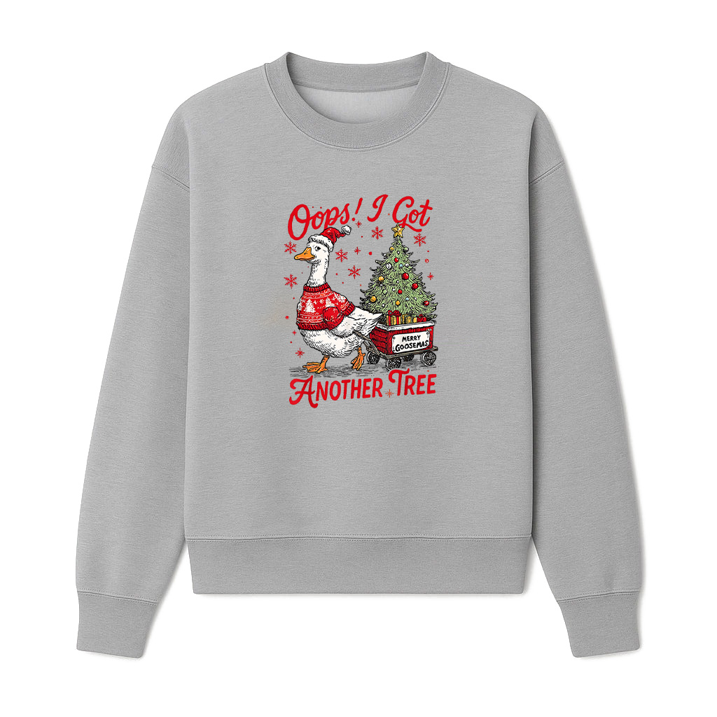 Oops I Got Another Tree Vintage Christmas Goose Santa Sweatshirts 06-10-2025