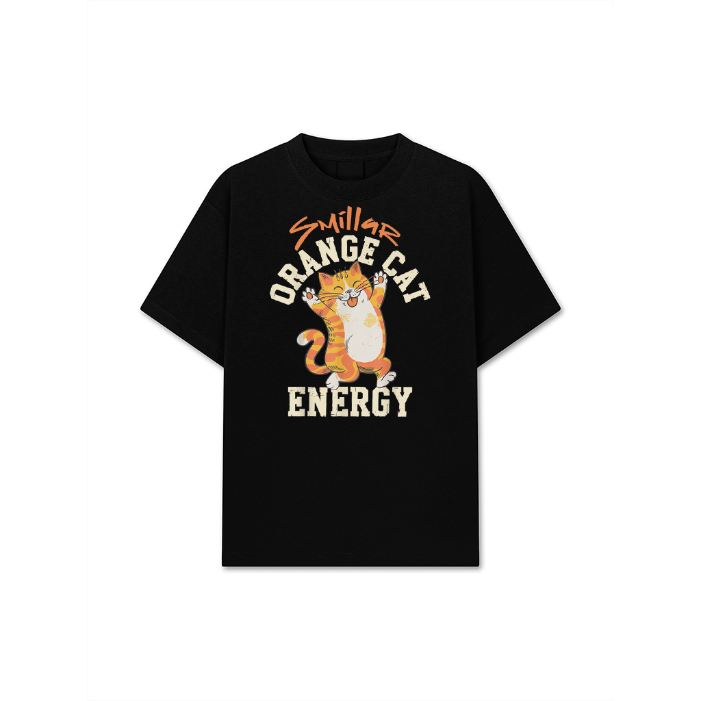 Orange Tabby Cat Orange Cat Energy T-Shirt