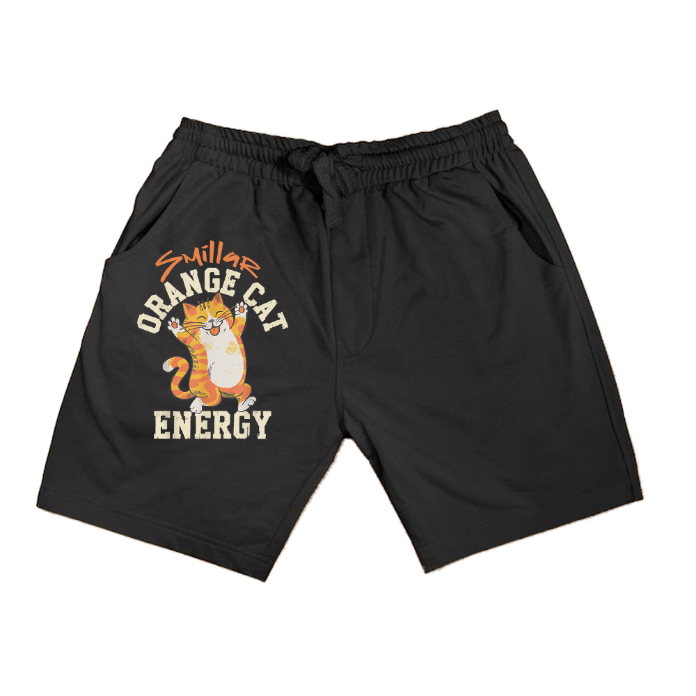 Orange Tabby Cat Orange Cat Energy Shorts