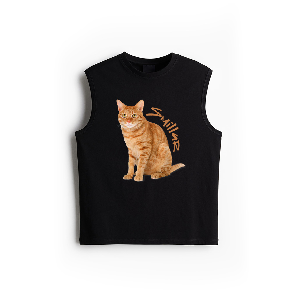 Orange Tabby Cat Tank Top Tank Top