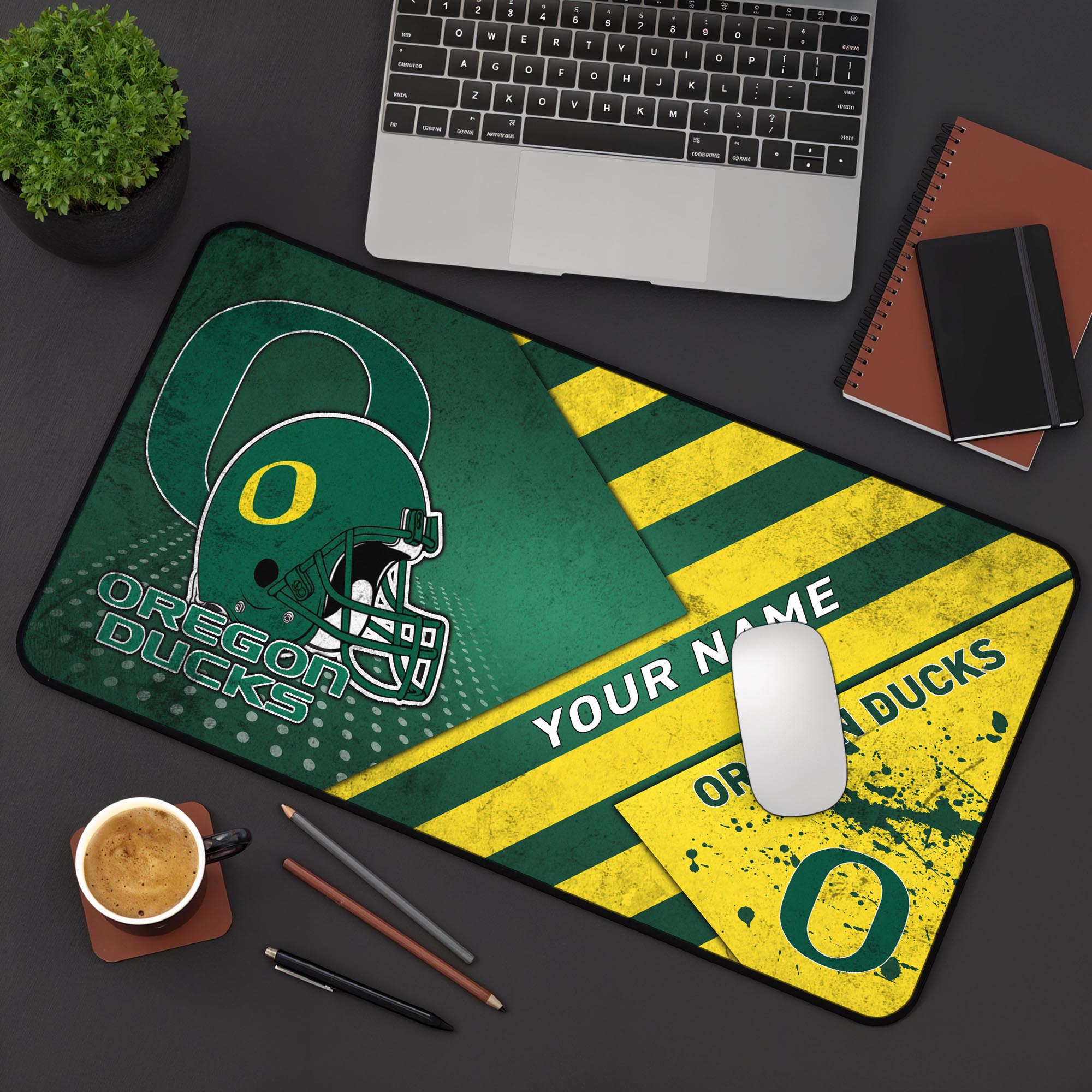 Oregon Ducks 2025 Version Mouse Pad Custom Printed, Sport Team Mouse Pad, Sport Gift For Fans
