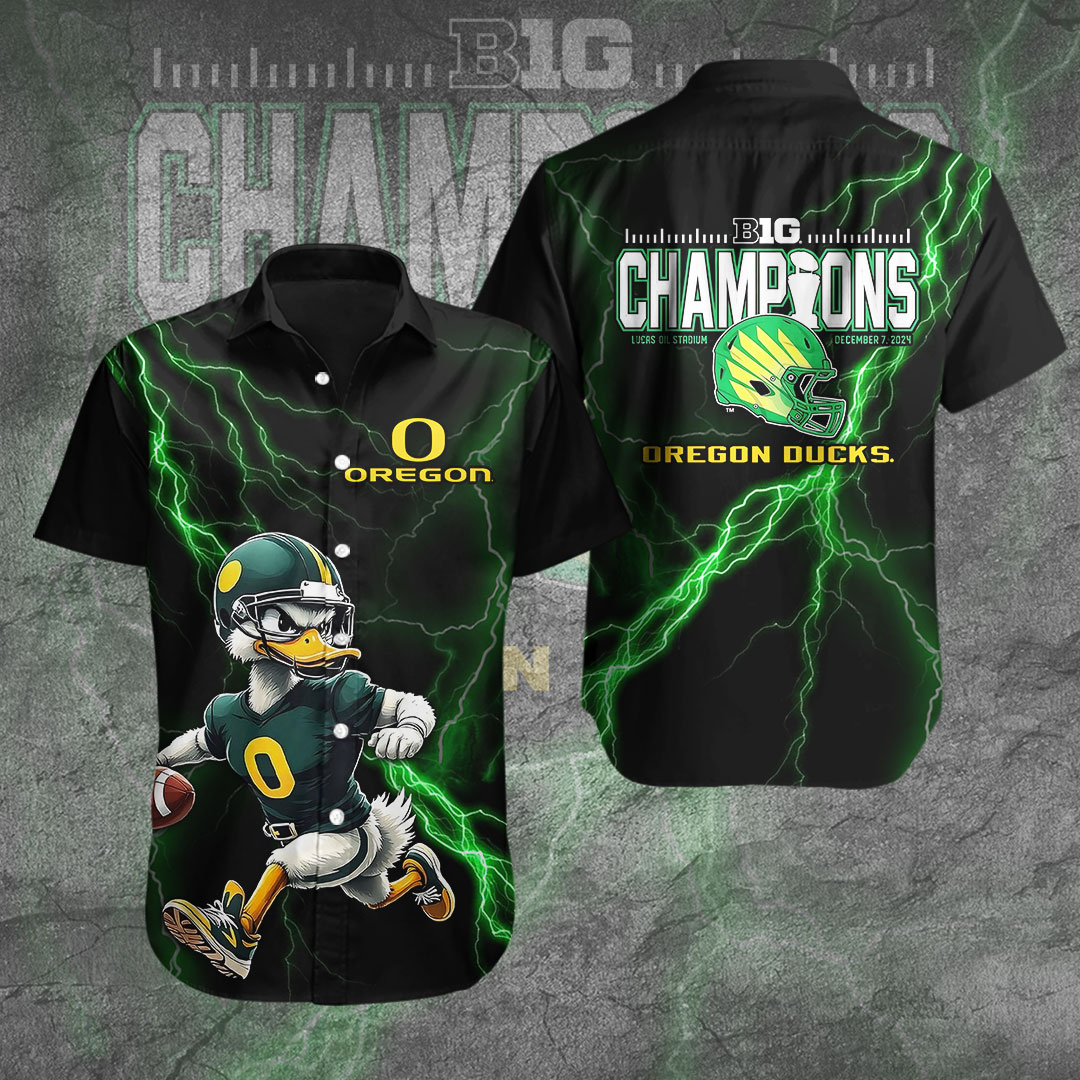 Oregon Ducks NCAA Hawaiian Shirt Gifts For Fans