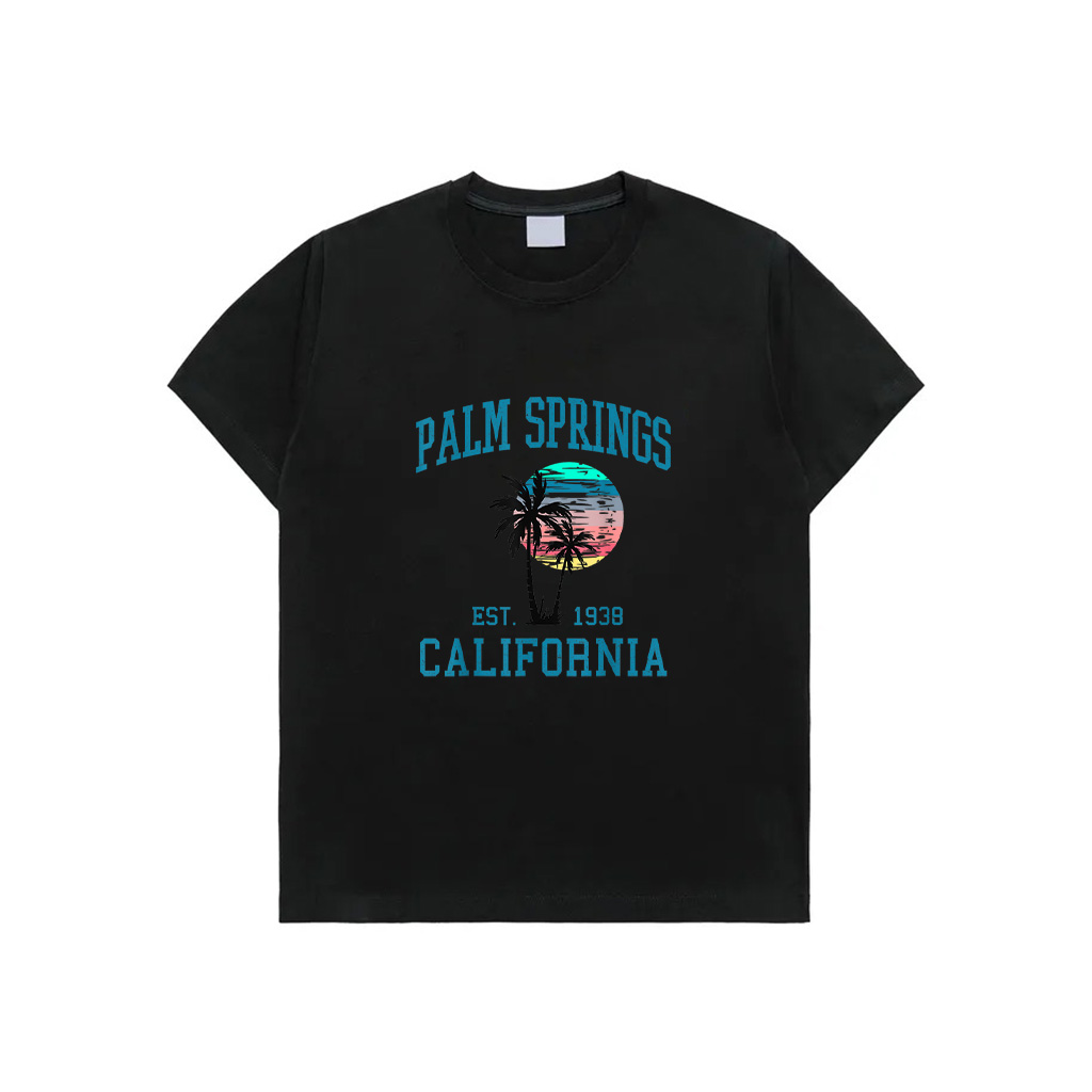 Palm Springs California Beach Vintage Palm Trees Summer T-Shirt