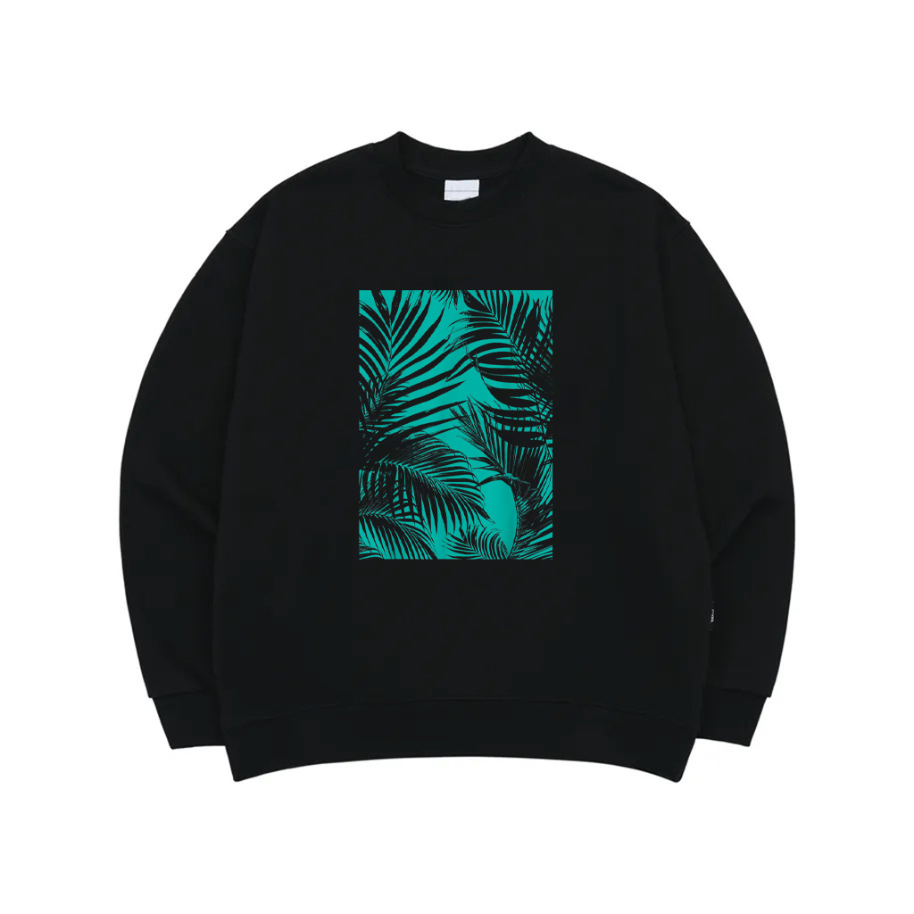 Palm Tree #4 Cool Tropical Beach Palm Leaves Summer Sweatshirt