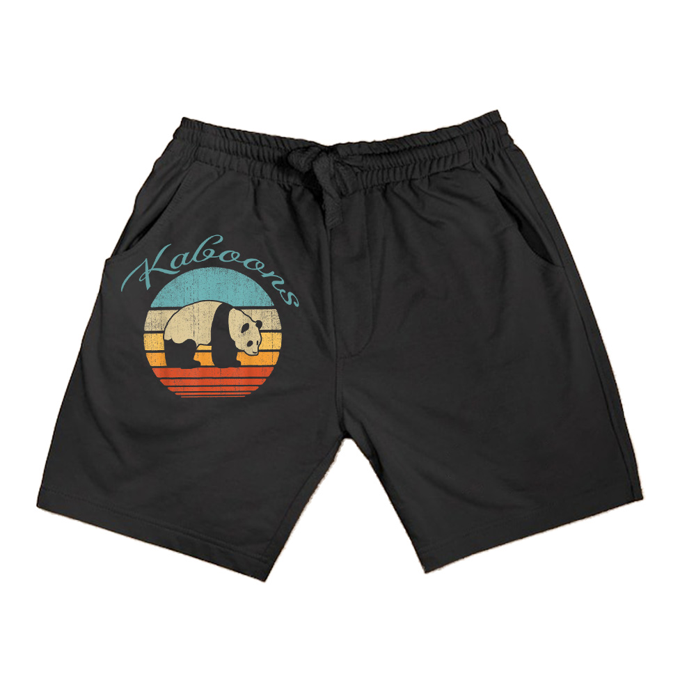 Panda Vintage 60S 70S Retro Gift Zoo Animal Bear Lover Women Shorts