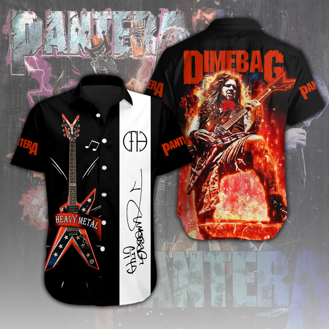 Pantera Music Hawaiian Shirt Gifts For Fans
