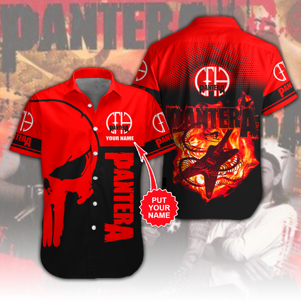 Pantera Music Hawaiian Shirt Gifts For Fans