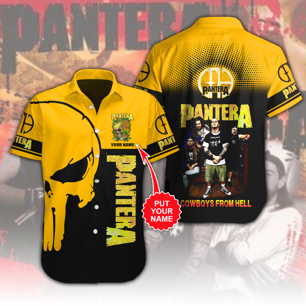 Pantera Music Hawaiian Shirt Gifts For Fans