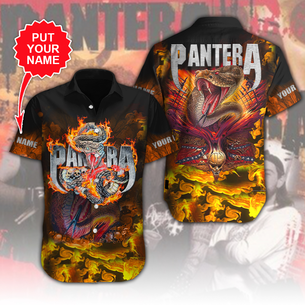 Pantera Music Hawaiian Shirt Gifts For Fans