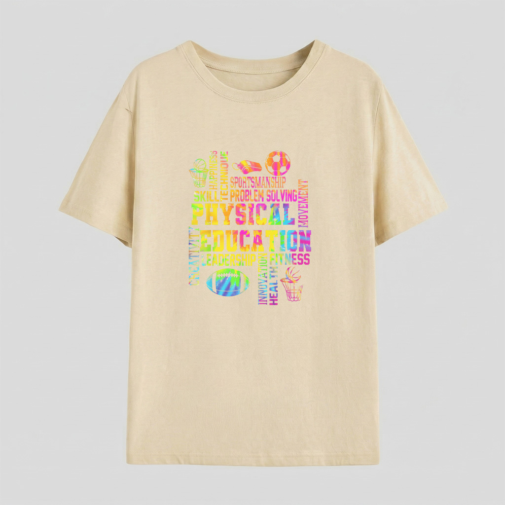 PE Teacher Team Physical Education Teacher Back To School T Shirt For Men Women