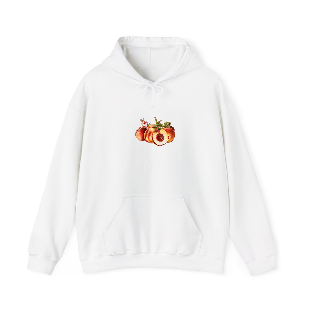 Peach Fruit Vintage Hoodie