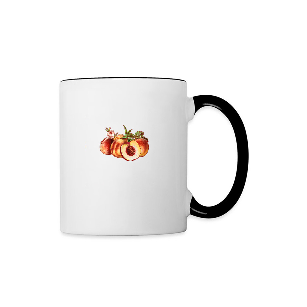 Peach Fruit Vintage Mug