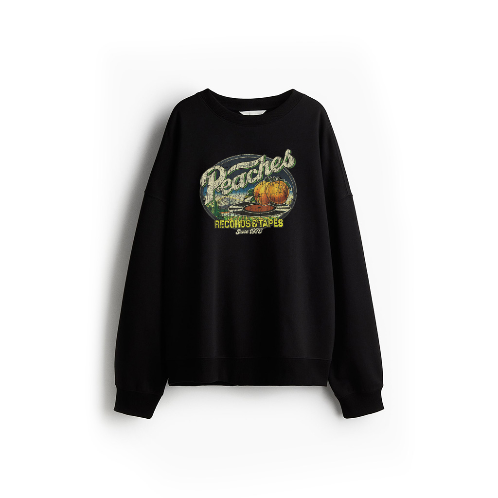 Peaches Records Tapes 1975 Sweatshirt