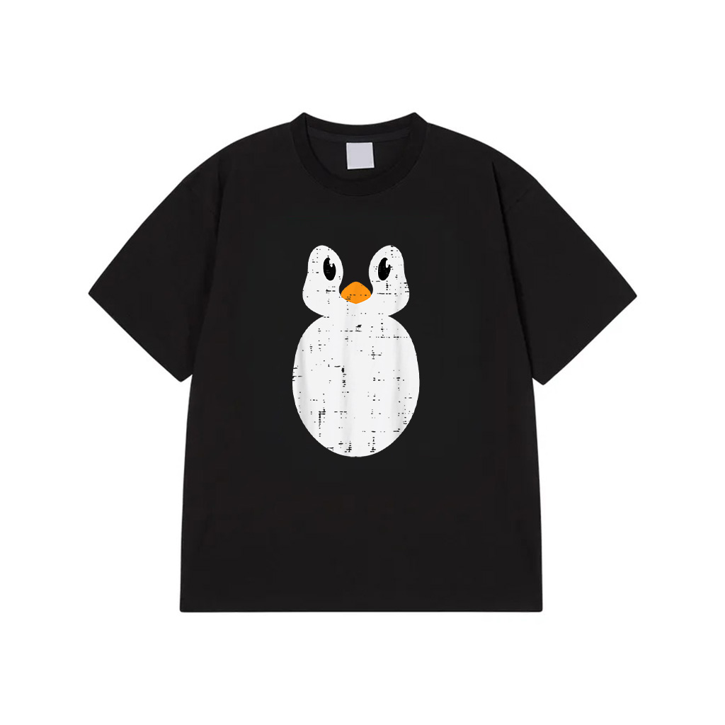 Penguin Face Costume Cute Animal Men Women Boys Girls Kids T-Shirt