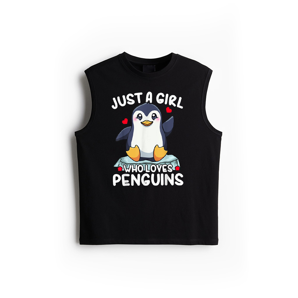 Penguin Just A Girl Who Loves Penguins Tank Top
