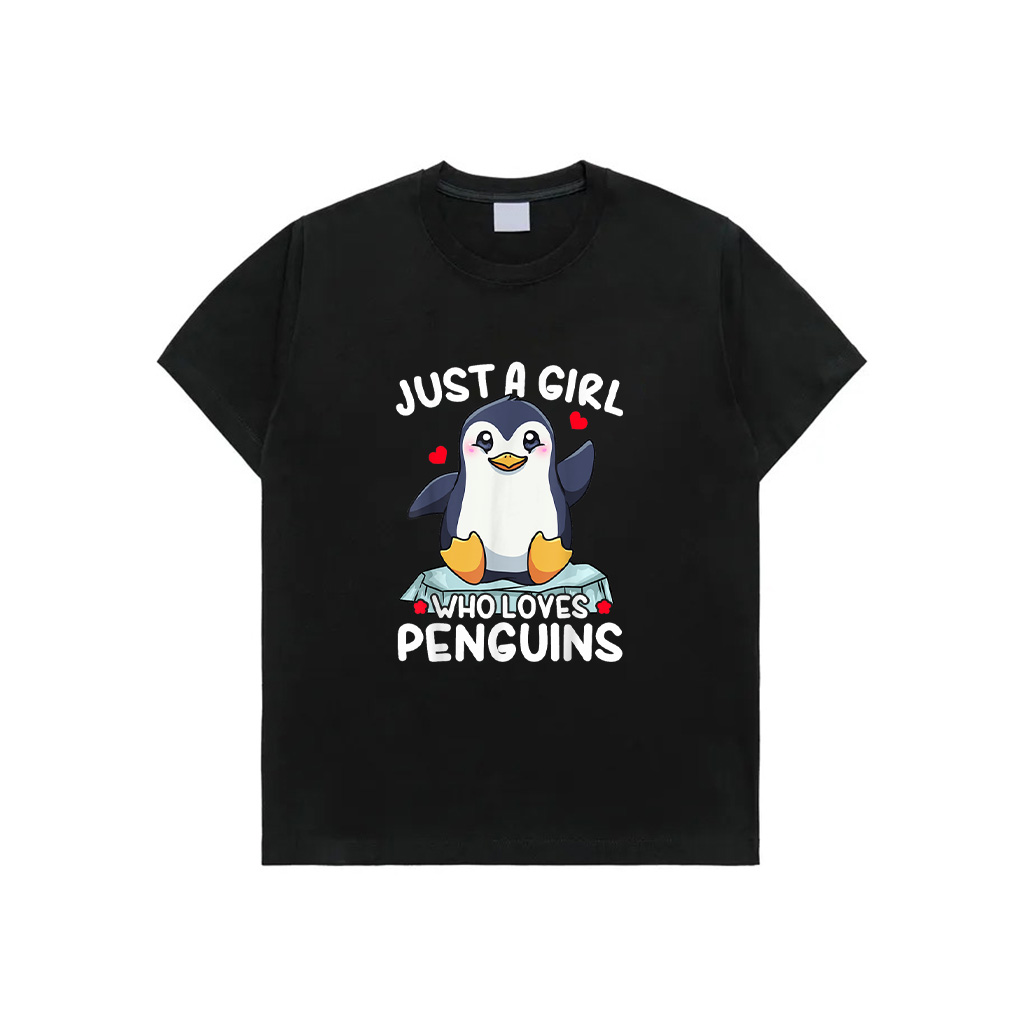 Penguin Just A Girl Who Loves Penguins T-Shirt