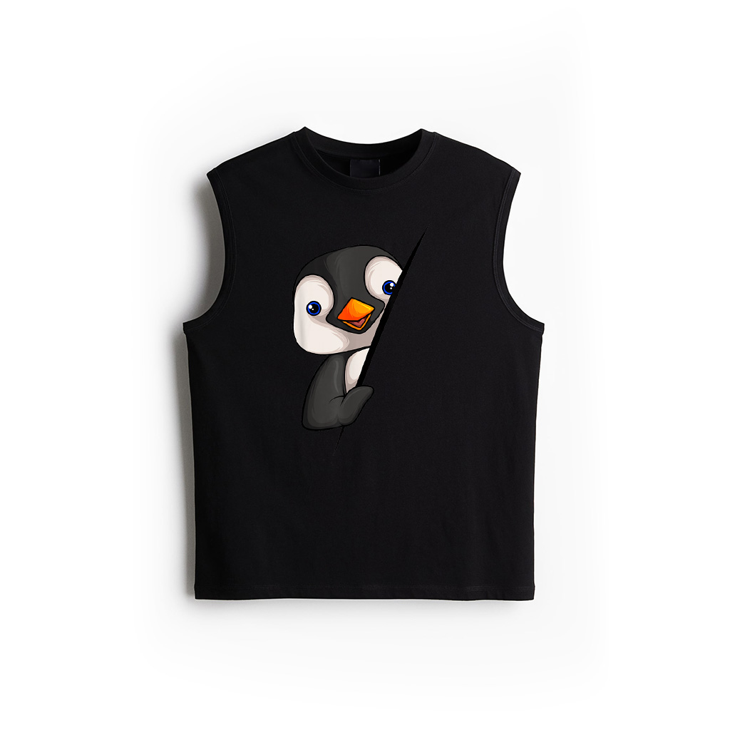Penguin Kids Boys Girl Women Tank Top