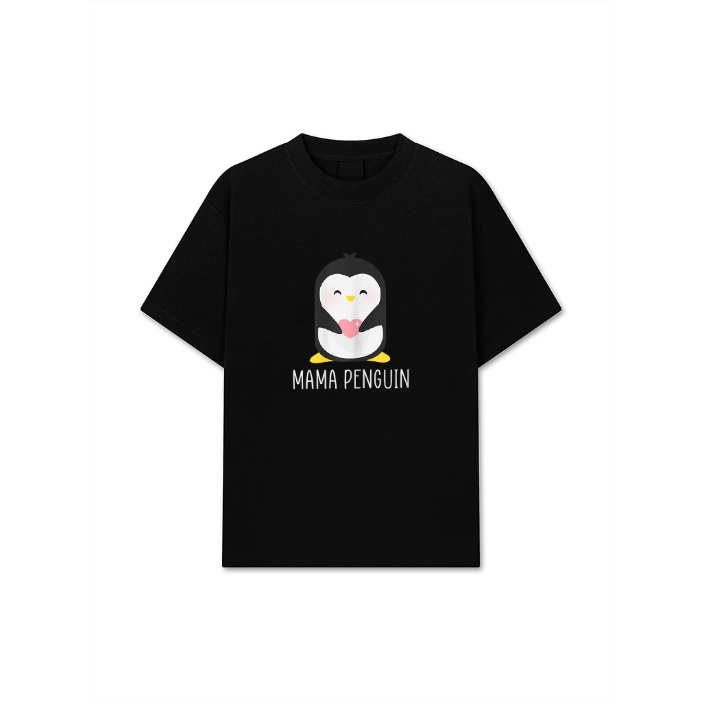 Penguin MAMA Mother's Funny Cute Dad Gift T-Shirt