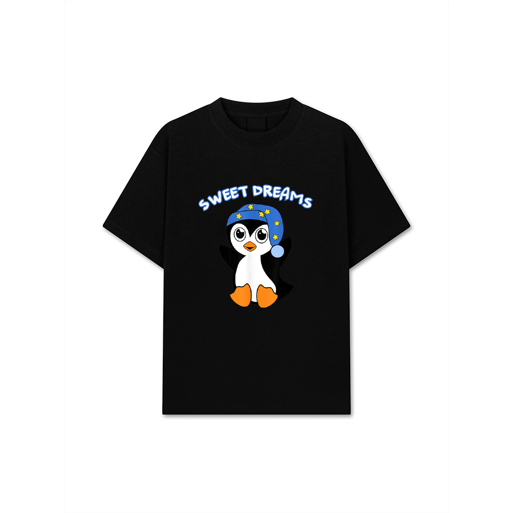 Penguin Shirt Pajama Cute Sleep For Bedtime T-Shirt
