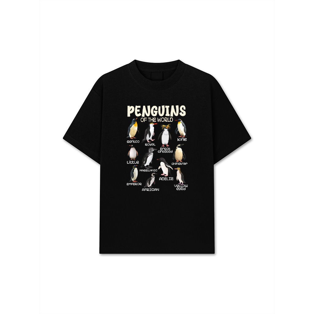 Penguin Tees Penguins Animals Of The World Penguin Lovers T-Shirt