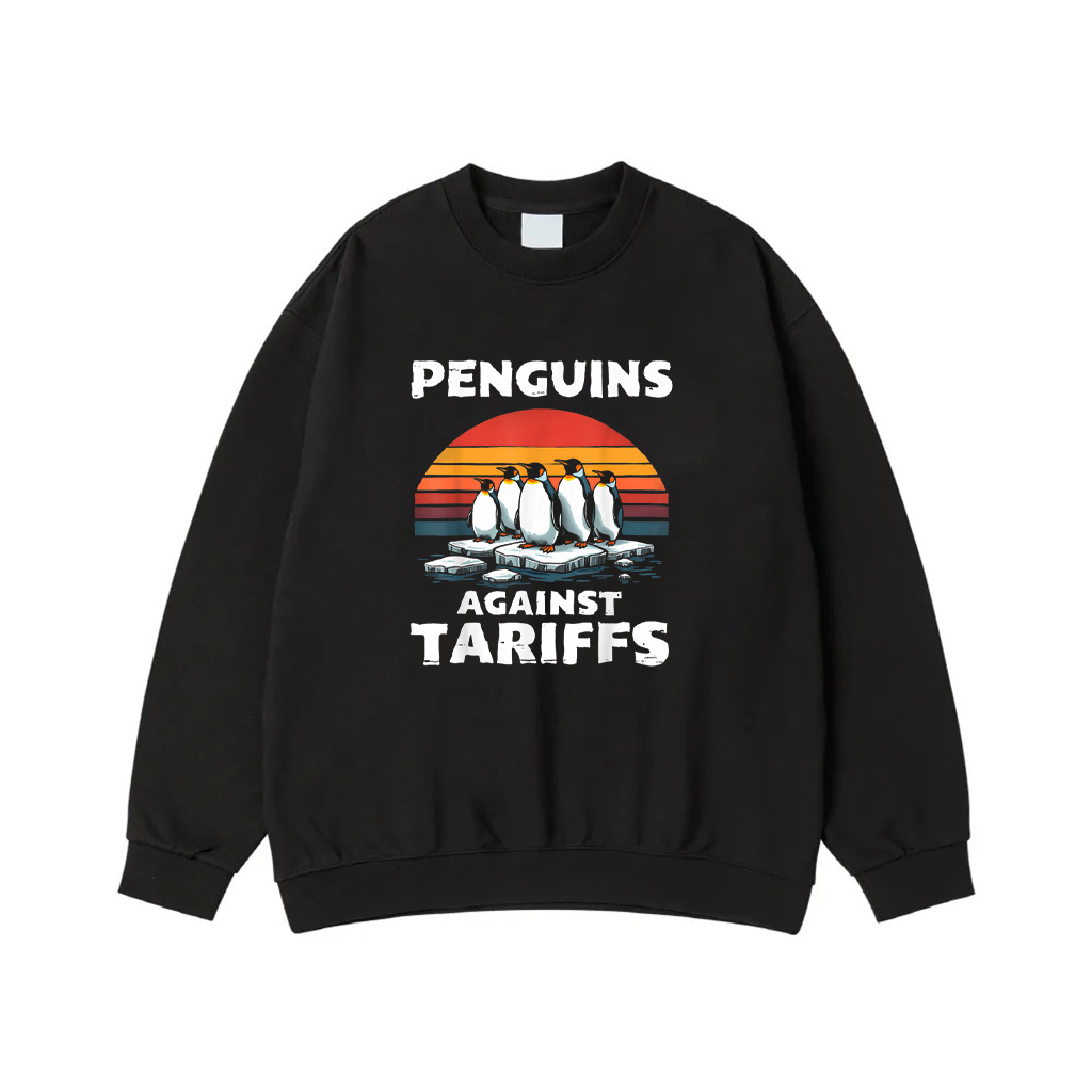 Penguins Against Tariffs Sweatshirt